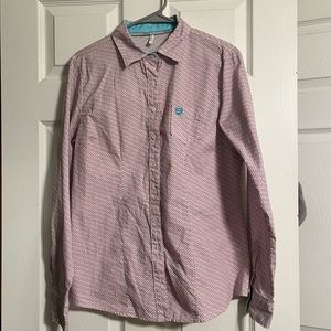 Like new, Cinch button down shirt